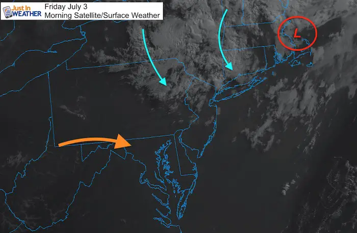 July 3 weather Friday morning satellite