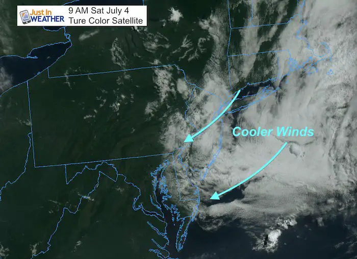 July 4 satellite Saturday morning
