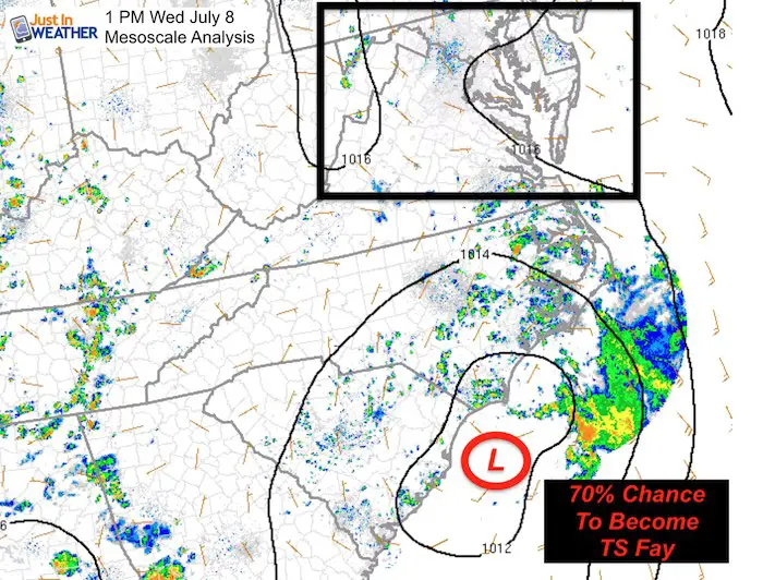 July 8 maryland weather tropical storm