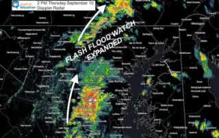 Flash Flood Watch Expanded Thursday Sep 10 Radar