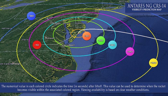 NASA Rocket Launch Wallops Island October 1