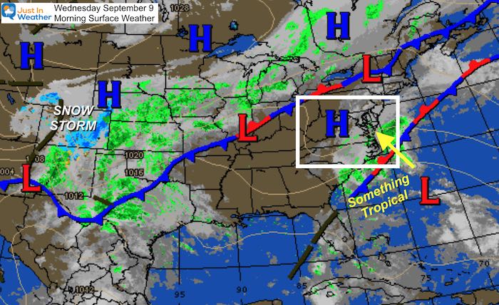 September 9 maryland weather Wednesday morning