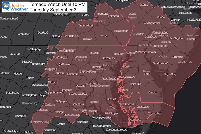 Tornado Watch Thursday September