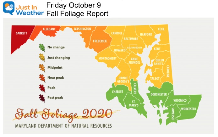 Fall Foliage Maryland October 9 2020