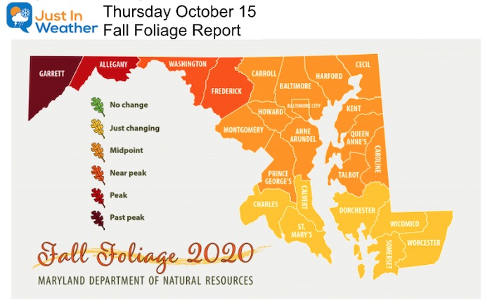 Fall Foliage October 17 Maryland