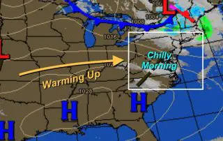 November 3 weather Election Day Tuesday morning