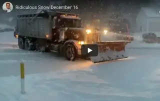 Rediculous Snow Video