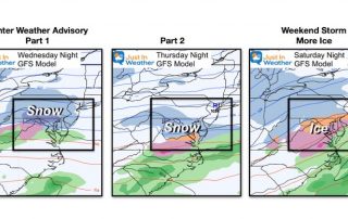 February 10 snow ice events this week