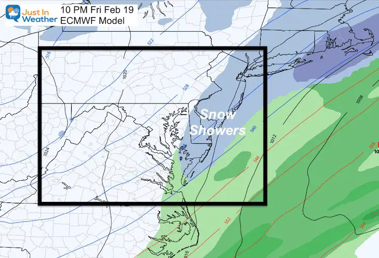 February 17 weather storm snow ice Friday PM 10
