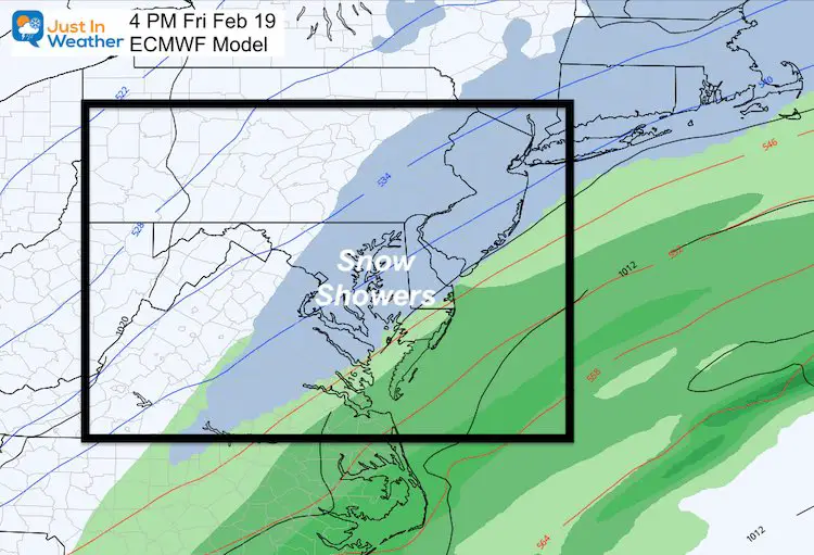 February 17 weather storm snow ice Friday PM 4