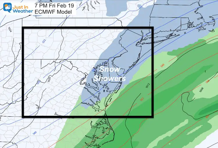 February 17 weather storm snow ice Friday PM 7