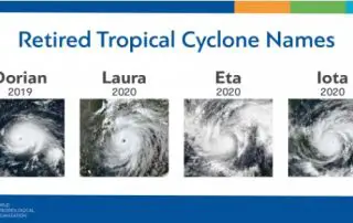 Hurricane Names Retired After 2020 Season