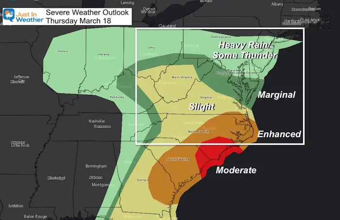 March 18 weather severe storm outlook