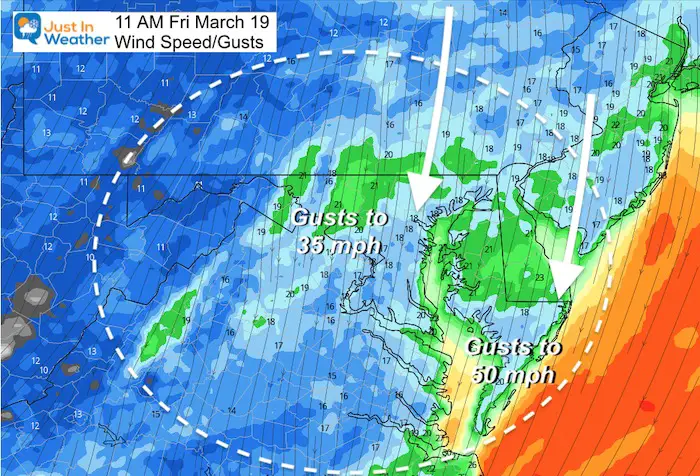 March 19 weather wind speed