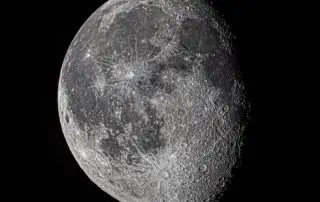 March 3 Waning Gibbous Moon