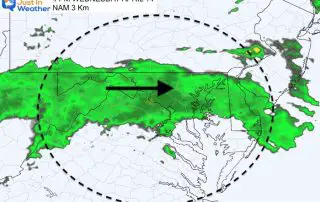 April 14 weather rain radar Wednesday 4 PM