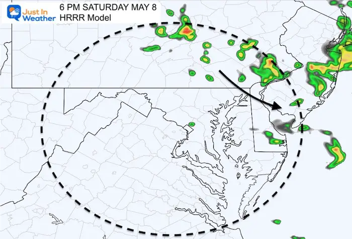 may-8-weather-rain-radar-HRRR-pm-6
