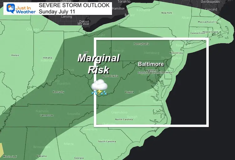 July_11_severe_storm_risk_sunday