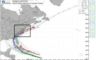July_2_Hurricane_Elsa_Model_Forecast_Tracks_GEFS