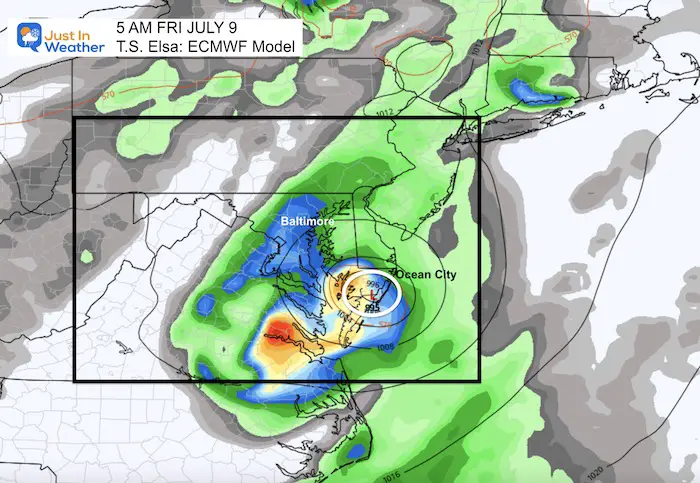 July_6_weather_tropical_storm_elsa_ECMWF_Friday_5AM